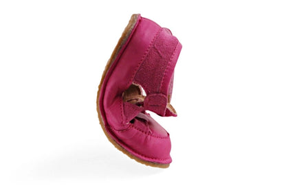 Obex Helis sandali bambini in pelle antiscivolo per estate e asilo – Fuchsia